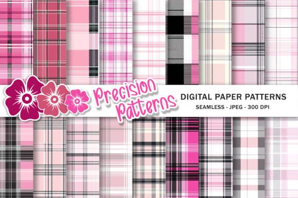 Download Plaid Pink Digital Paper Tartan - Art Collection