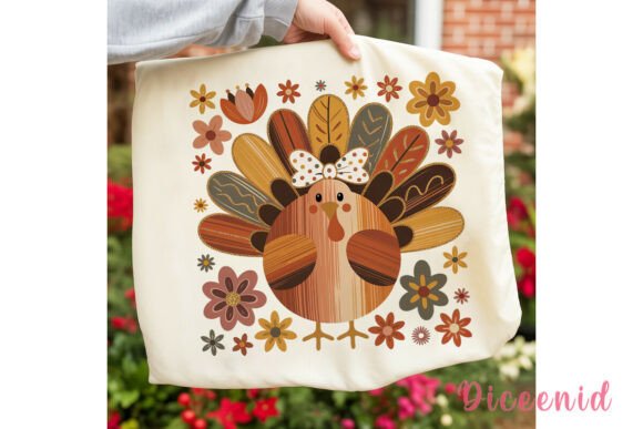 Download Cute Turkey Fall Flowers PNG Clipart - Art Collection