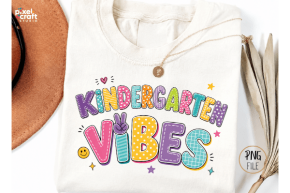 Download Kindergarten Vibes Retro Doodle PNG - Art Collection