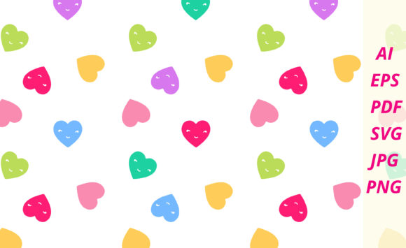 Download Love Hearts Digital Paper Pack Pattern. - Art Collection