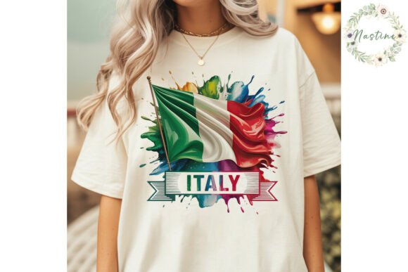 Download Italy Flag Watercolor PNG Clipart - Art Collection