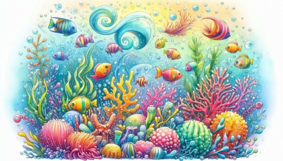 Download Cartoon Coral Reef - Art Collection