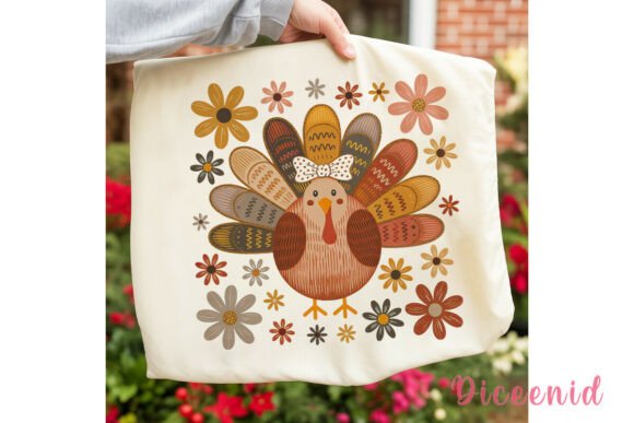 Download Cute Turkey Fall Flowers PNG Clipart - Art Collection