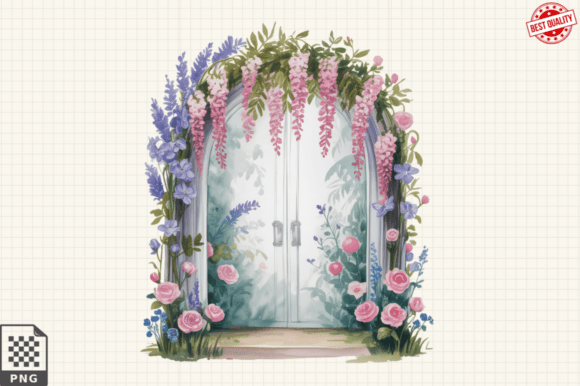 Download Spring Flower Garden Sublimation Clipart - Art Collection