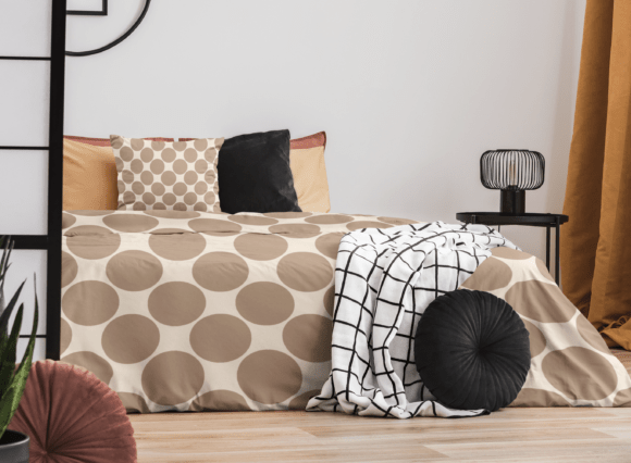 Download Earthy Boho Bold Polka Dots - Art Collection