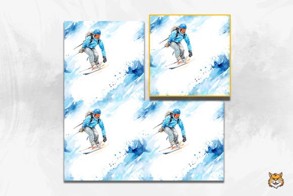 Download Winter Sports Seamless Pattern - Sports seamless pattern Collection