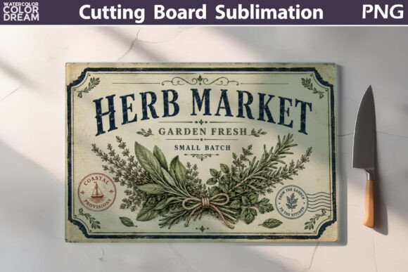Download Vintage Herb Market Art - Art Collection